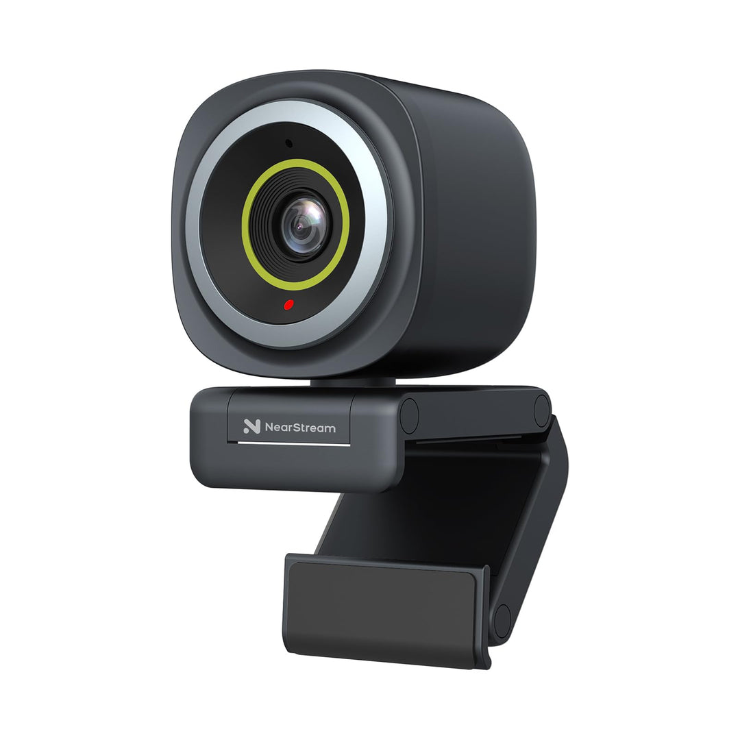 NearStream 4K Webcam für PC, HDR 60FPS Streaming Webcam mit Mikrofon,Software Control Einstellbares