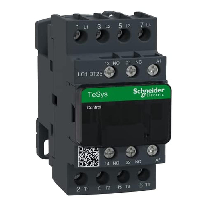 Schneider Electric, TeSys D Schütz LC1DT25P7-4P(4 NO) - AC-1-440 V 25 A - 230 V AC 50/60 Hz Spule LC