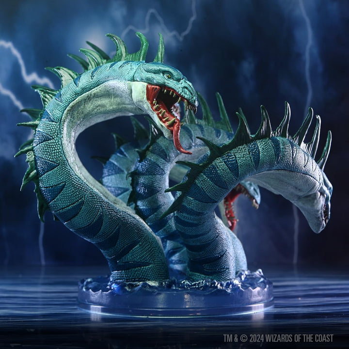 WizKids D&D Icons of The Realms: Hydra Boxed Miniature Dungeons and Dragons Miniatures, Hydra