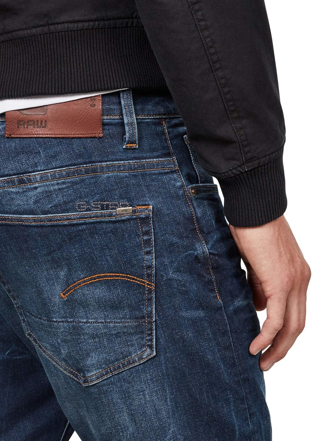 G-STAR Herren 3301 Regular Tapered Jeans 26W / 30L Blau (Dk Aged 51003-6553-89), 26W / 30L Blau (Dk