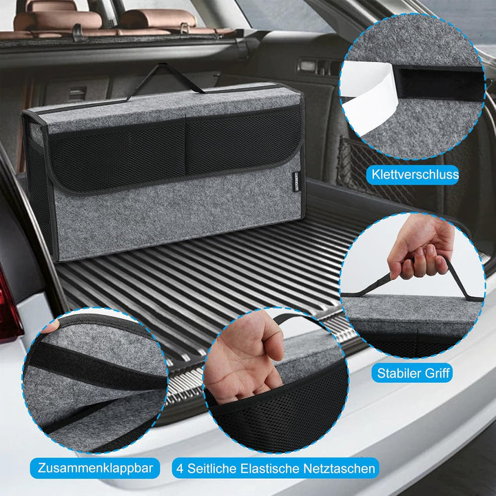 Car Design Kofferraumtasche Organizer Autotasche Auto Kofferraum KFZ Tasche Toolbag Aufbewahrungstas