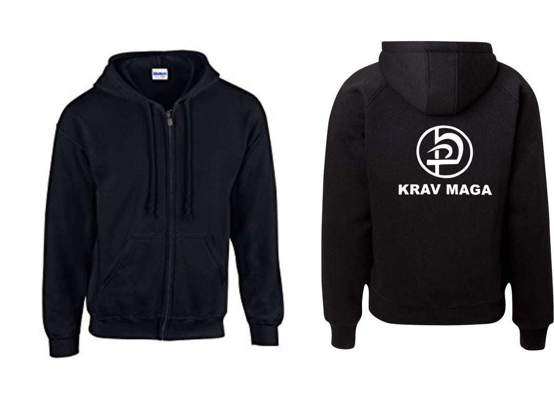 Jacke - Krav MAGA Kampfsport Logo XXL Schwarz, XXL Schwarz