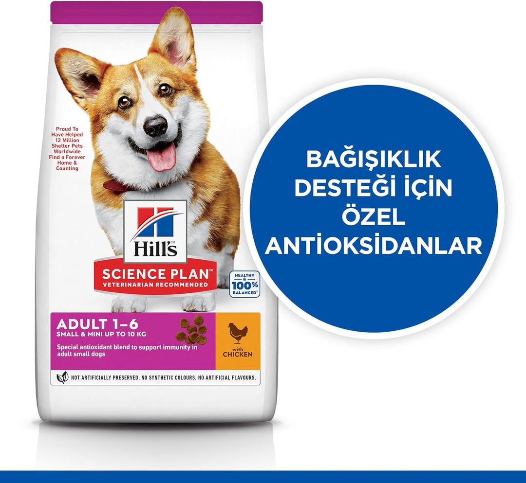 Hill's Small and Miniature Adult Hundefutter 3 kg, 1 x 3 kg 3 kg (1er Pack), 3 kg (1er Pack)