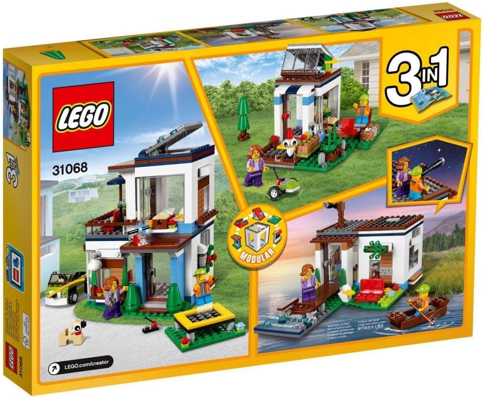 LEGO Creator 31068 - "Modernes Zuhause Konstruktionsspiel, bunt