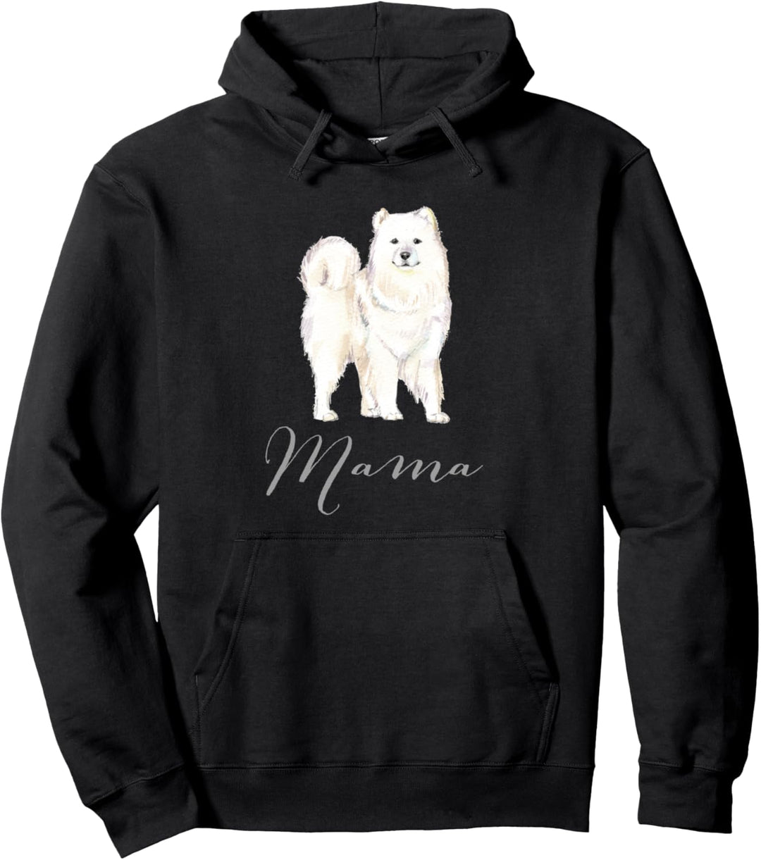 Samoyed Dog Mama T-Shirt, Samojede, Hund, Mama, Geschenk Pullover Hoodie