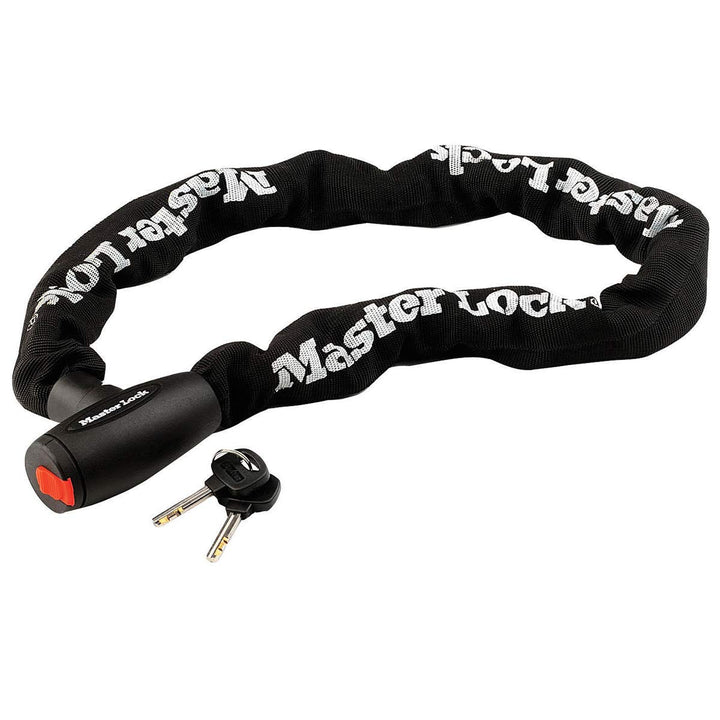 Master Lock 8291EURDPS Kettenschloss Motorrad [Schlüssel] [1 m Kette] - Motorcycle Chain Lock [Key]