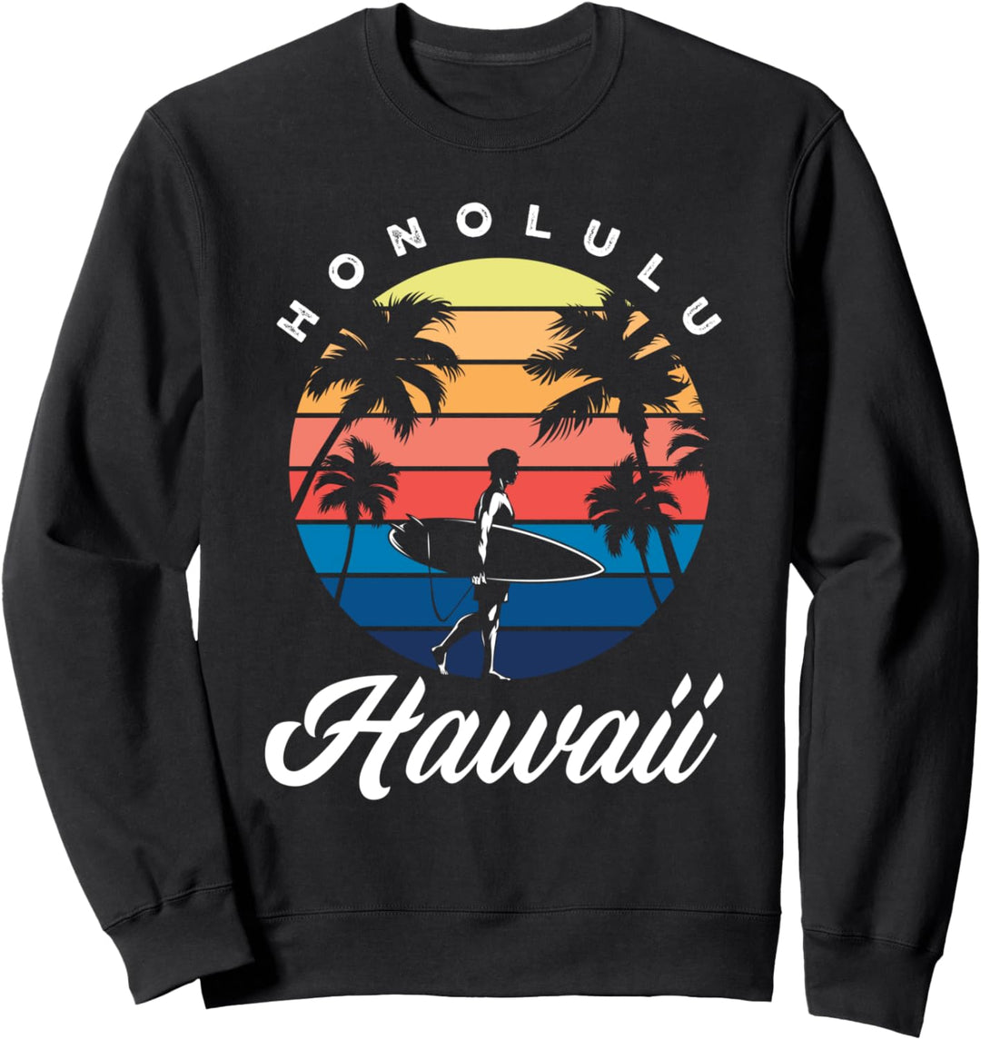 Hawaii Urlaub Hawaii Surfen Surfer Hawaii Sweatshirt