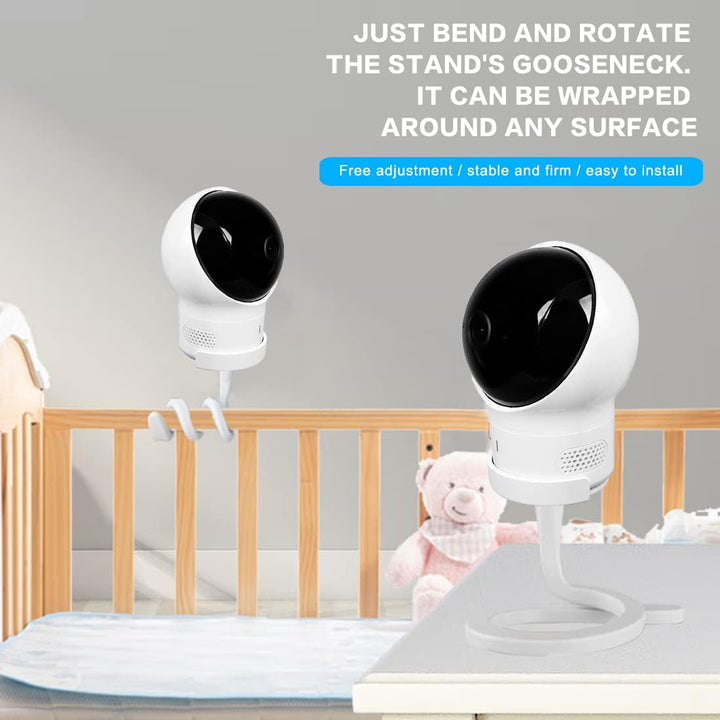 Babyphone Halterung für eufy SpaceView/eufy Spaceview S/eufy Spaceview Pro Babyphone, Flexible Baby