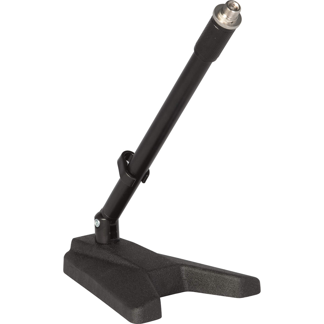 Quik Lok A/114 BK EU Mikrofonständer (EU-Gewinde, Eisenfuss, Tischständer) schwarz