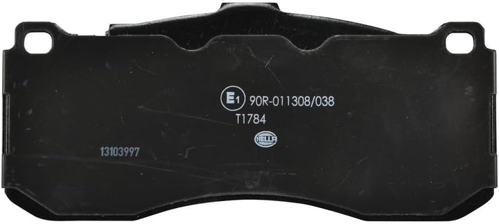 HELLA PAGID 8DB 355 014-041 Bremsbelagsatz - T1784 - Dicke/Stärke: 17mm - Bremssystem: Brembo - für