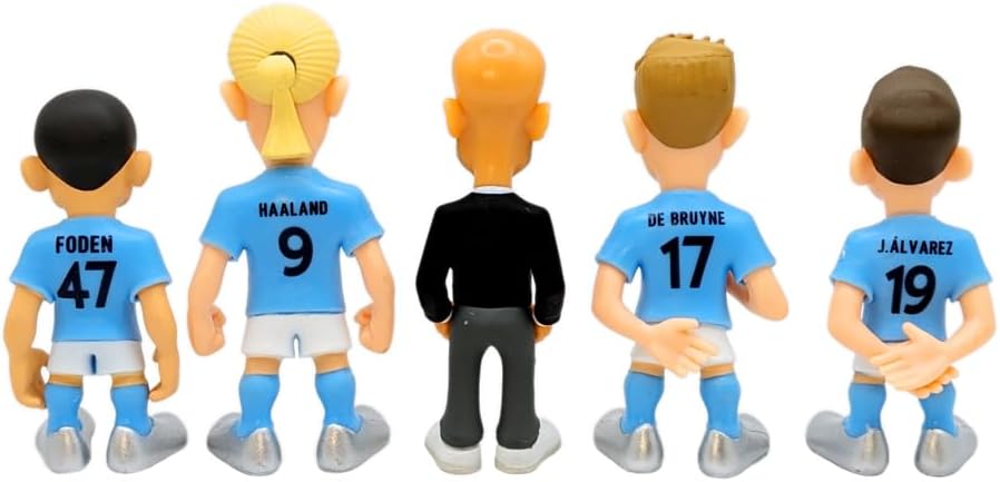 MINIX 5-Pack 7 cm - Manchester City Man City 5er-Pack, Man City 5er-Pack