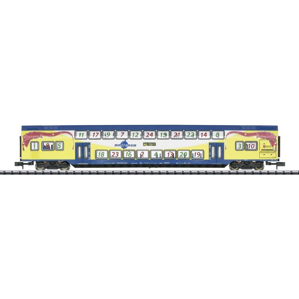 Trix 15396 - Doppelstockwagen Metronom 2.Kl., Minitrix