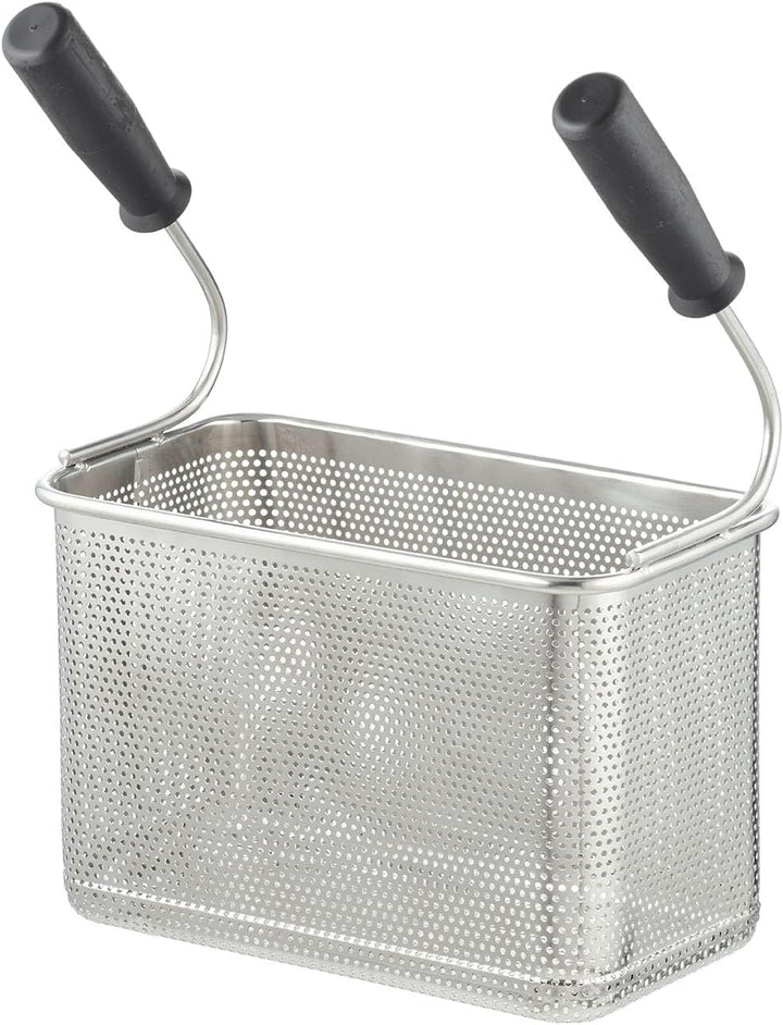 METRO Professional Pastakocher-Korb, Edelstahl, 12,8 x 22,8 x 15 cm, Silber