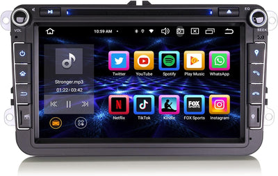 8-Kern [4G+64G] Android 12 Autoradio für VW Golf Passat Jetta Polo Sharan Touran Tiguan T5 GPS-Navi