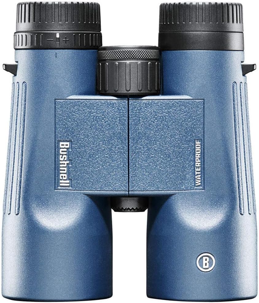 Bushnell - H2O 2 - Fernglas - 10x42 Dunkelblaues - Dachkant - Voll multivergütet - Wasserdicht/Besch