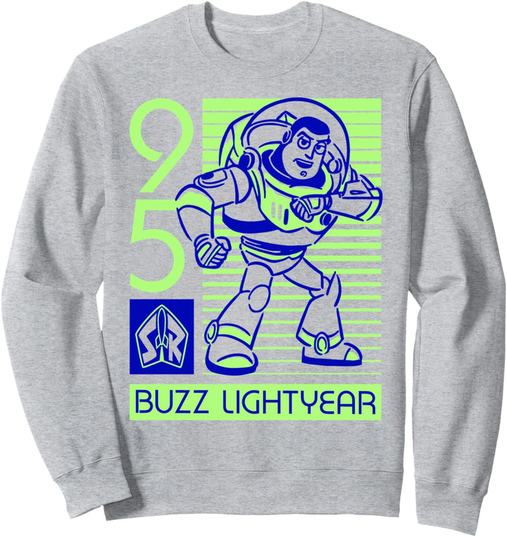 Disney Pixar Toy Story Retro Neon Buzz Lightyear Sweatshirt