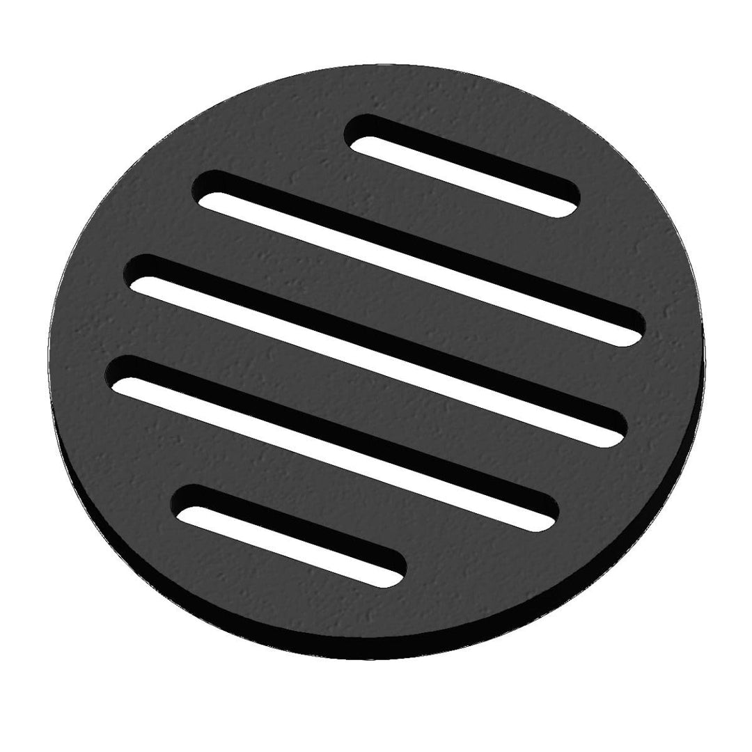 Kaminrost/Ascherost Rund Ø 145 x 10 mm für verschiedene Kaminofen Modelle - Ascherost aus massivem S