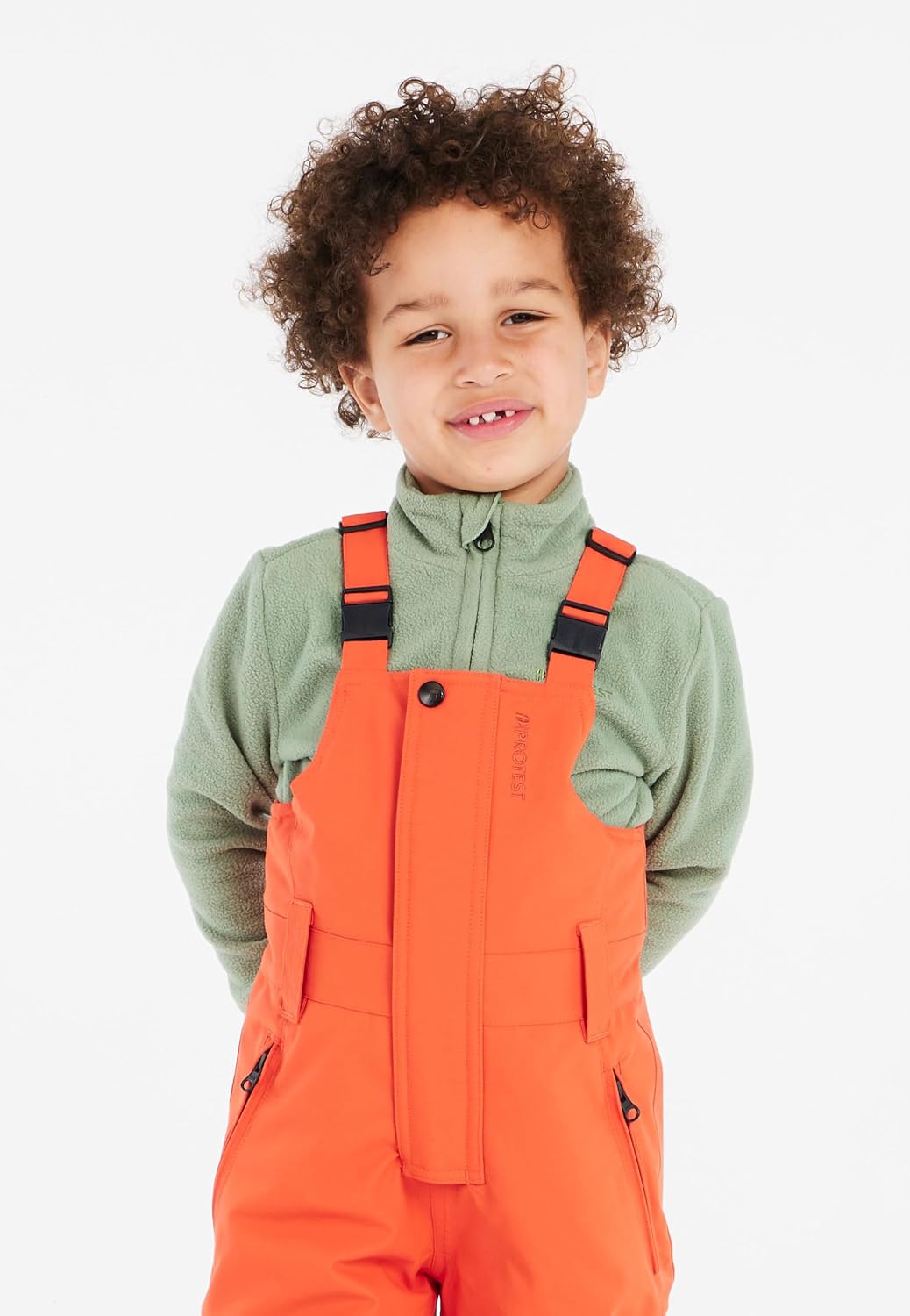 Protest Toddler Boys 1/4-reissverschluss PRTPERFECT TD 110 Marl Green, 110 Marl Green