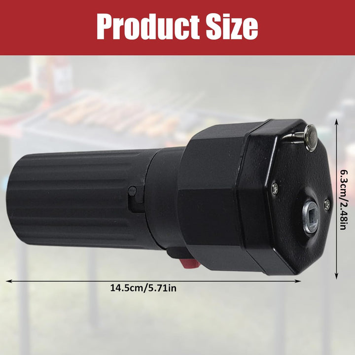 1, 5-V-Grill-Drehspiessmotor, elektrischer, energieeffizienter Drehgrill, geräuscharmer Grill-Drehsp