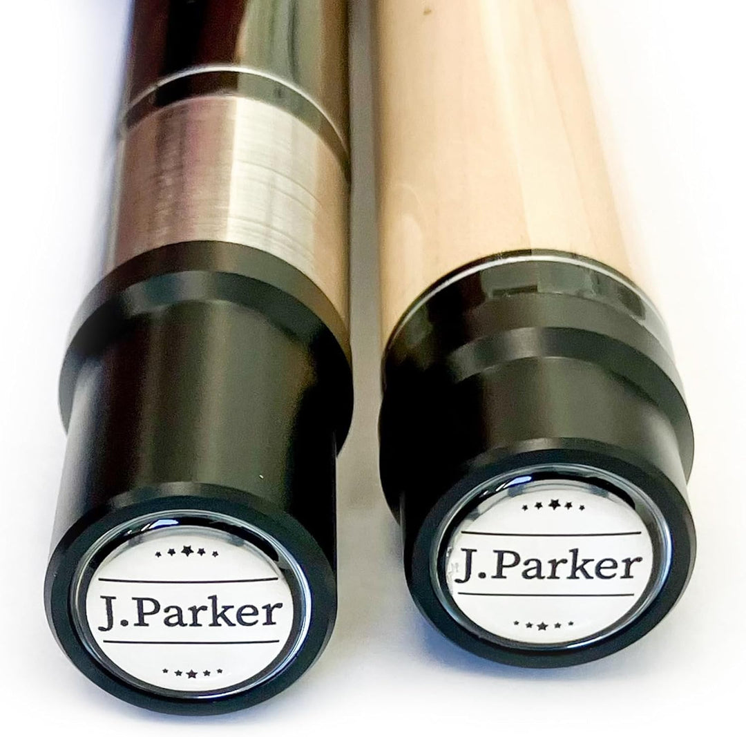 Parker Billardqueue JP-Serie, 2-TLG.Profi-Cue, hochwertiges Ahornholz und Leinenwicklung Griffbereic