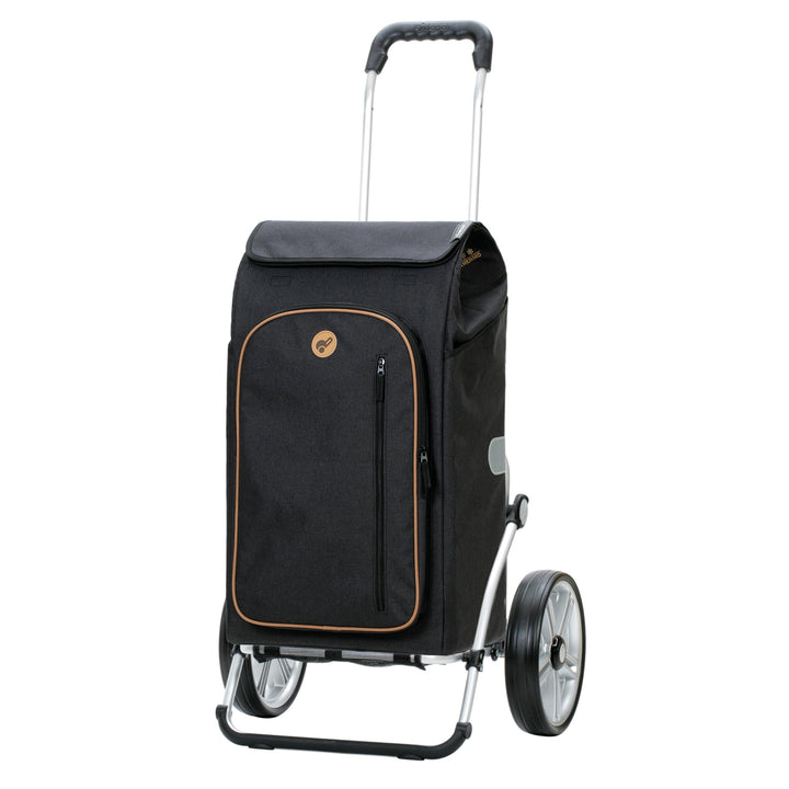Andersen Einkaufstrolley - klappbar - 61 Liter - mit Kühlfach - Aufhängung für Einkaufswagen - belas