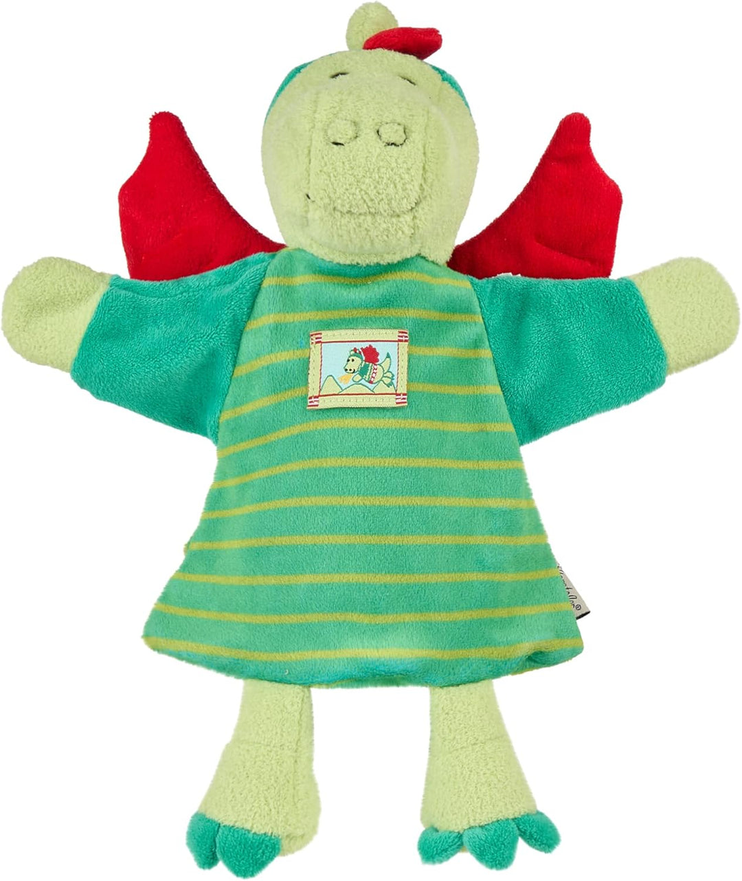 Sterntaler 3601651 Handpuppe Drache, 31 x 27 x 10 cm, Grün, Drache
