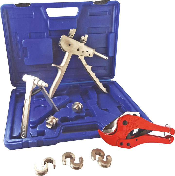 komplette Box Montage von PEX Armaturen Crimpen Sliding - PRO