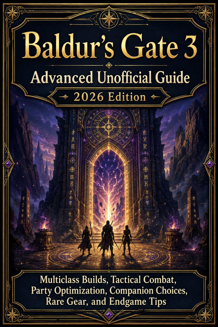 Baldur’s Gate 3 Advanced Unofficial Guide 2026 Edition: Multiclass Builds, Tactical Combat, Party Op