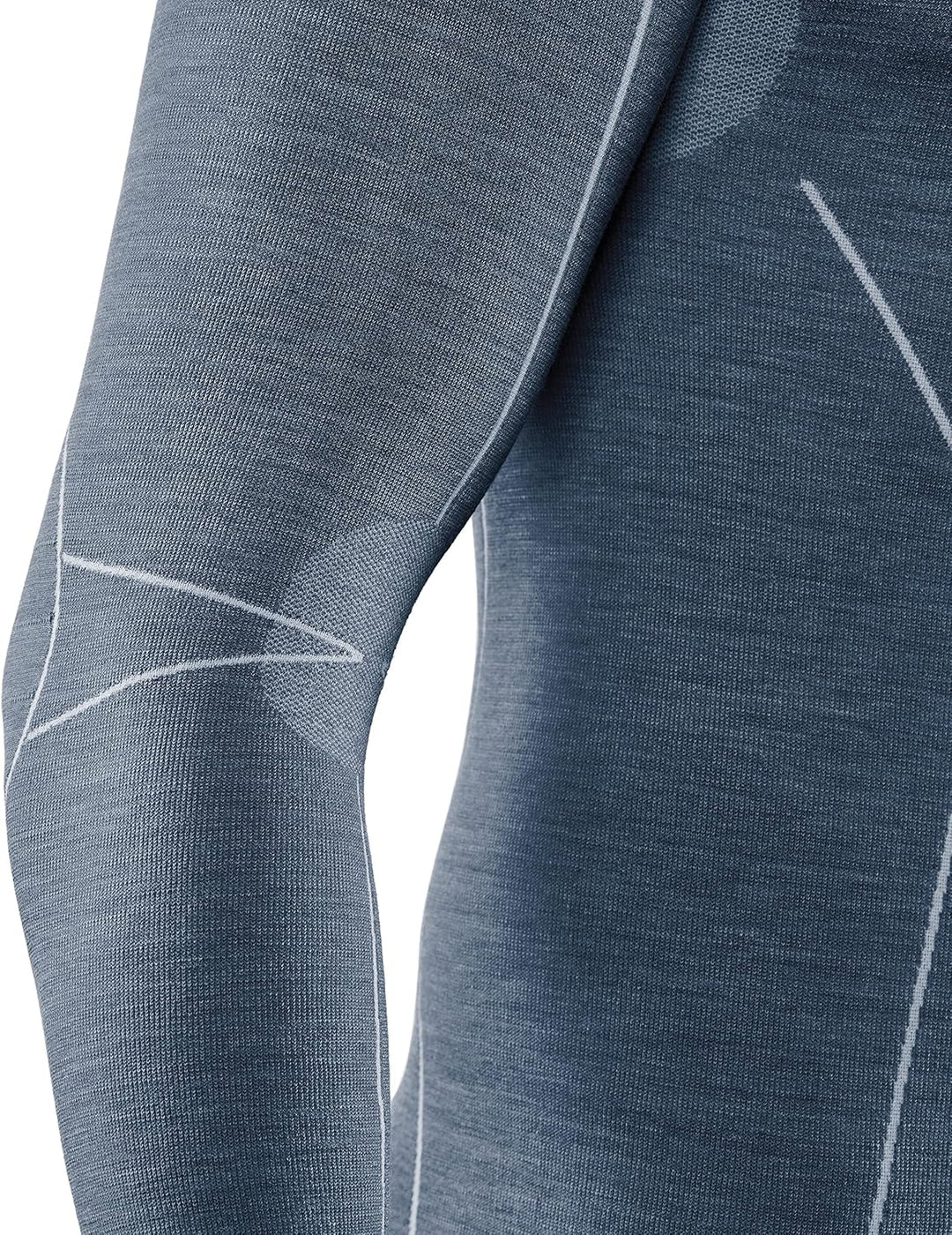 FALKE Herren Wool-Tech High Zip Neck Funktionsshirt Langarm kalte bis sehr kalte Temperaturen Wäsche