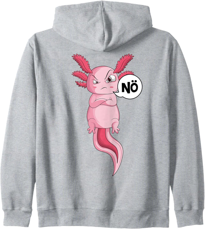 Axolotl Nö Salamander Kinder Mädchen Jungen Frauen Kapuzenjacke