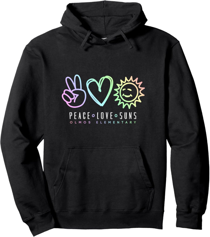 Peace Love Suns, Inspiration, Schule Pullover Hoodie