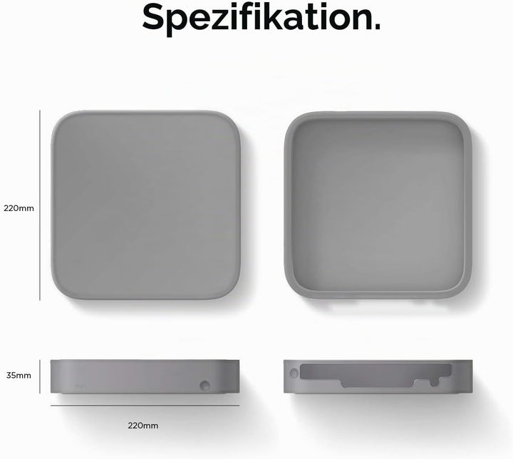 elago Silikonhülle Kompatibel mit Apple Mac Mini M2, M2 Pro [2023] Kompatibel mit Mac Mini M1 [2020]