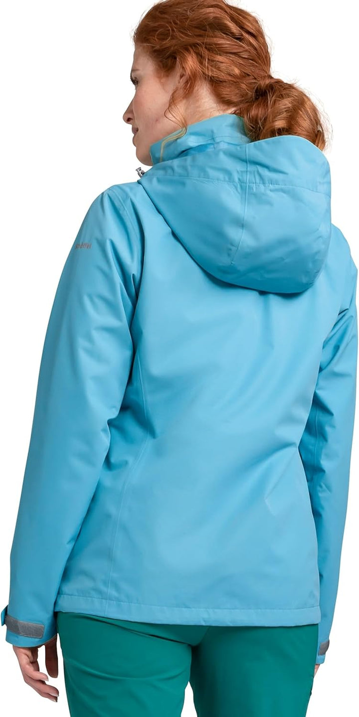 Schöffel Damen Jacket Gmund L wind- und wasserdichte Regenjacke, atmungsaktive Outdoor Jacke, Wander