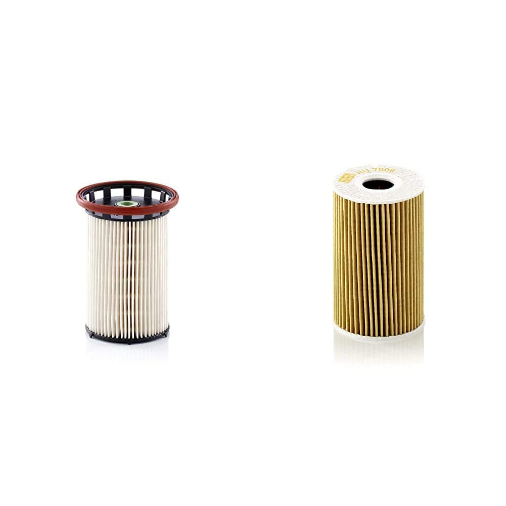 Original MANN-FILTER Kraftstofffilter PU 8008/1 – Für PKW & Ölfilter HU 7008 Z – Ölfilter Satz mit D