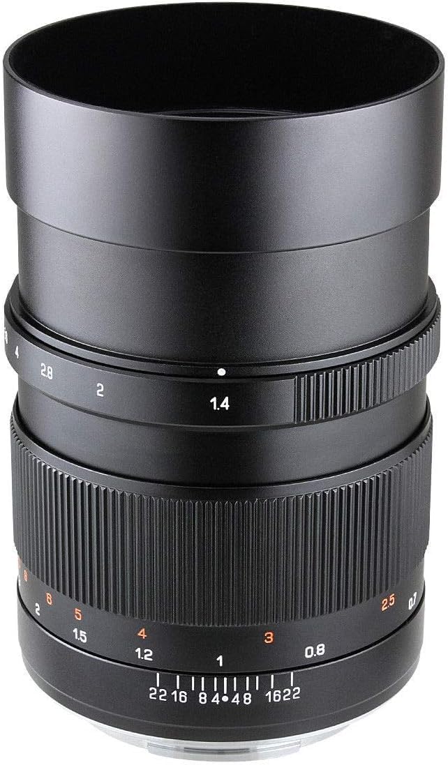 Mitakon Zhongyi Speedmaster 65 mm f/1.4 Objektiv für Fuji GFX Mount Kamera