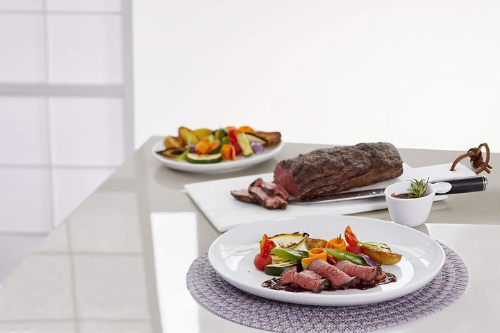 Dr. Oetker Maxi-Bräter mit Deckel &amp; Schlitzwender EXCLUSIVE, hochwertige Auflaufform aus Stahlblech,