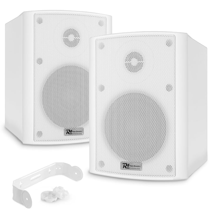 Power Dynamics BC50V Lautsprecher Set 120 Watt, 100 Volt, 8 Ohm Innen- und Aussenlautsprecher, Lauts