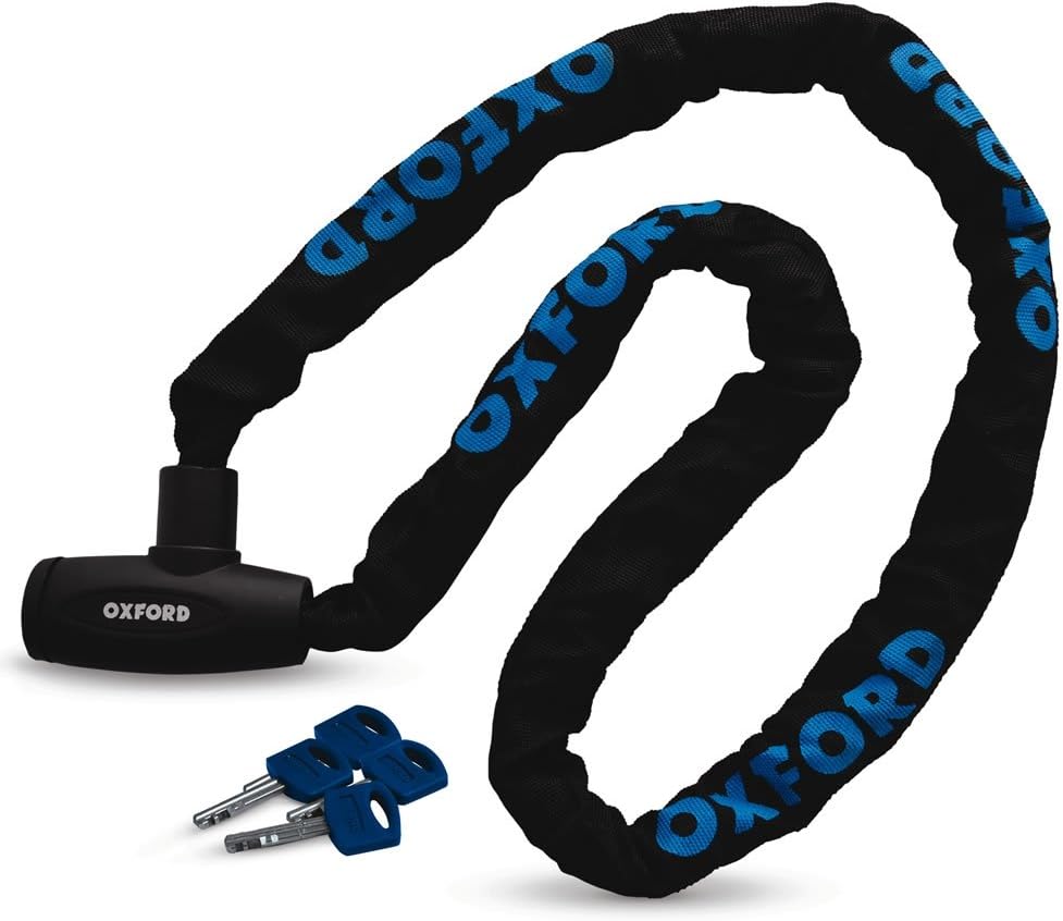 Oxford LK109 GP Kette, schwarz, 2 m x 9.5 mm 2.0 m x 9.5 mm, 2.0 m x 9.5 mm