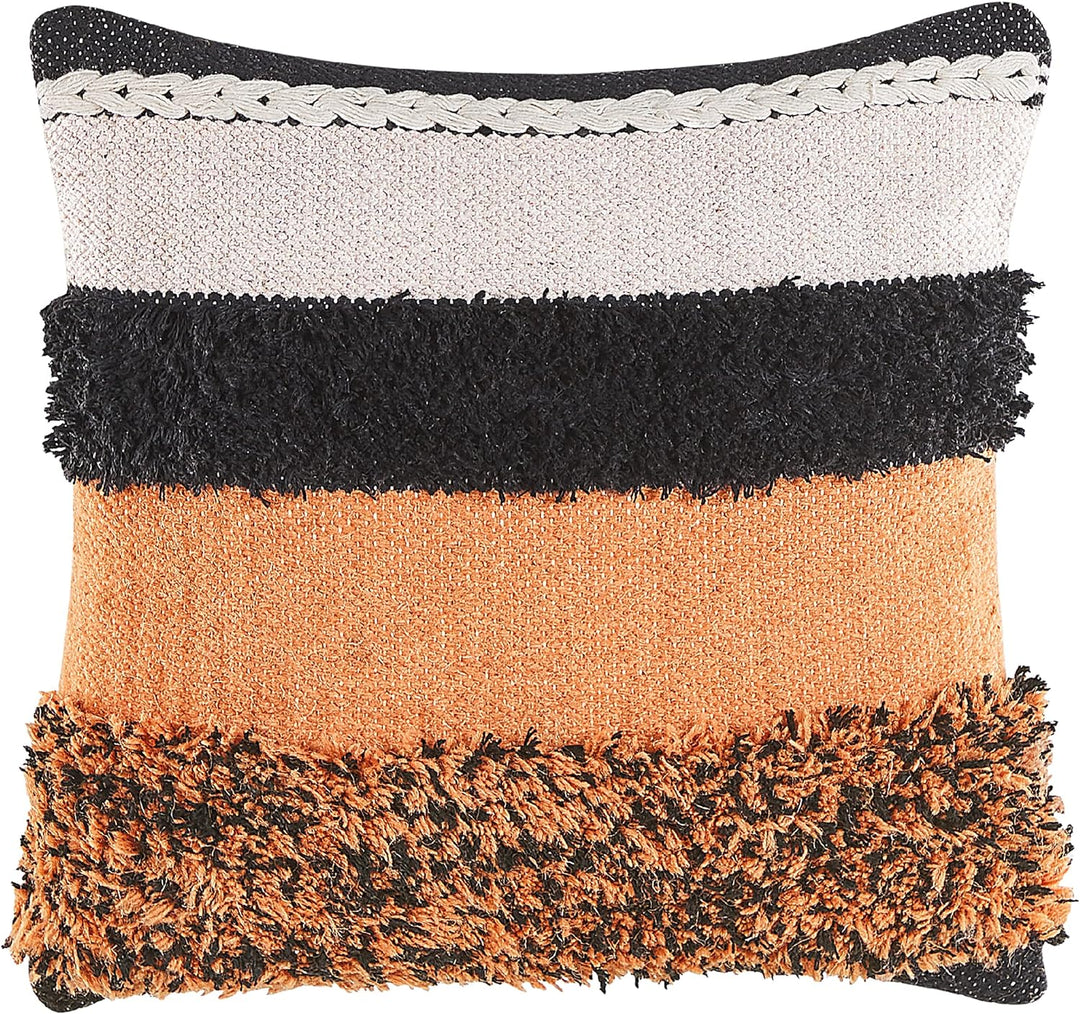 Dekokissen mit Füllung 2er Set bunt gestreift 45x45 cm quadratisch Mihalgazi