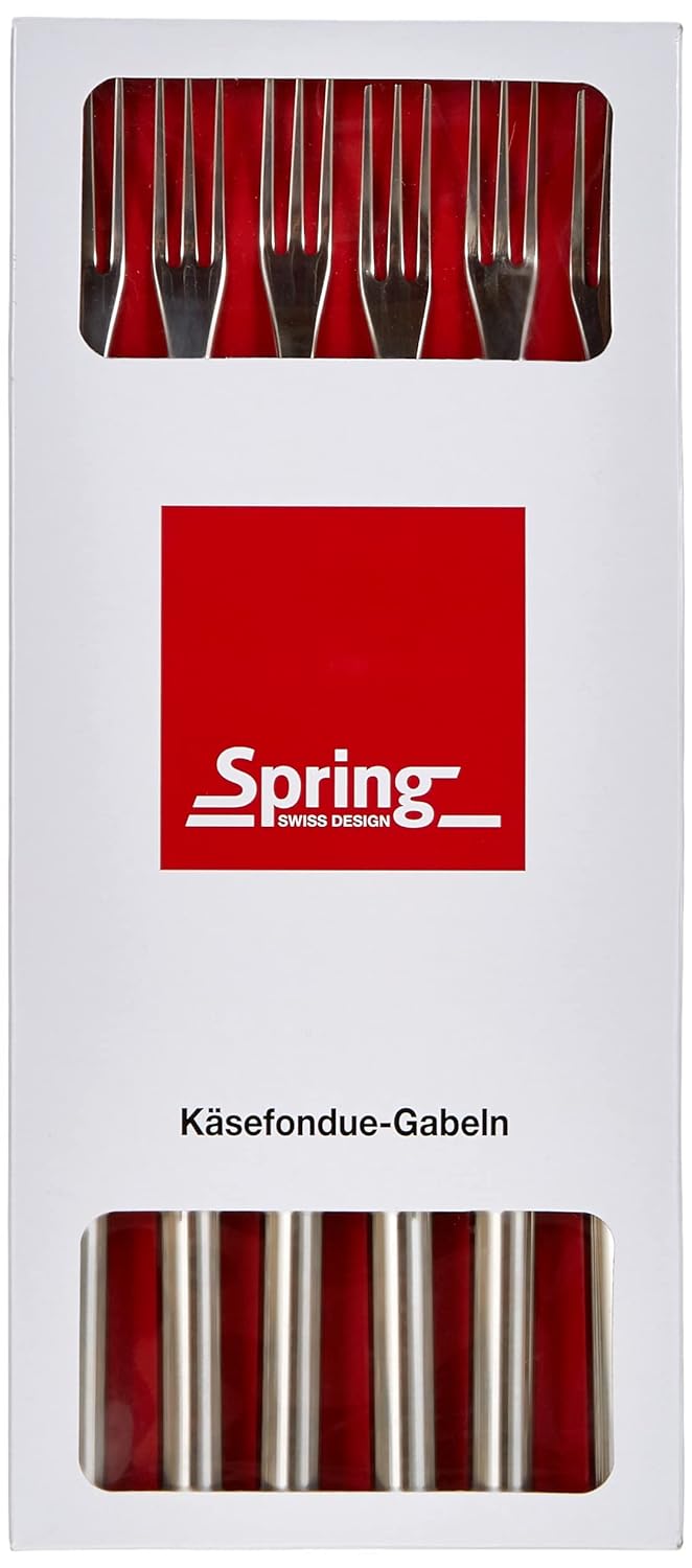 Spring Fondue Käse-Gabel, 6Er Set