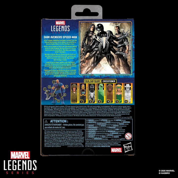 Marvel Legends Series Dark Avengers Spider-Man Avengers Comics Action-Figur, Dark Avengers Spider-Ma