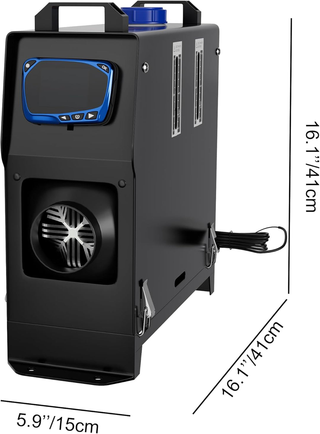 UISEBRT 12V Diesel Standheizung 8kw, Standhezung Dieselheizung Diesel Lufterhitzer, Air Diesel Heizu