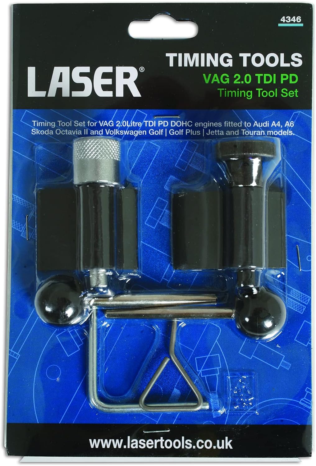 Laser 4346 Ventilsteuerungs-Werkzeugsatz, VAG
