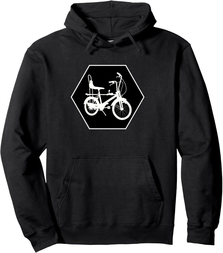 High-Riser Wheelie Bike 70er Jahre Old School Hipster Pullover Hoodie