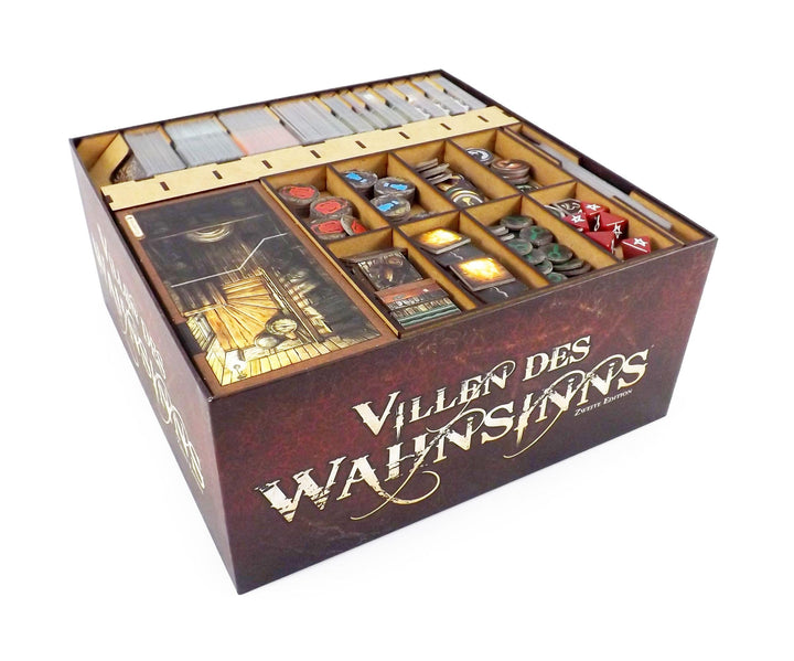 The Game Doctors Brettspiel Organizer kompatibel mit Villen des Wahnsinns 2. Edition