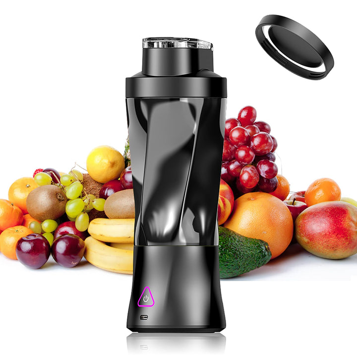 Smoothie Maker,Tragbarer Mixer/Blender 700ml,Leistungsstarker Mini Mixer To Go,6000 mAh Batterie,Por
