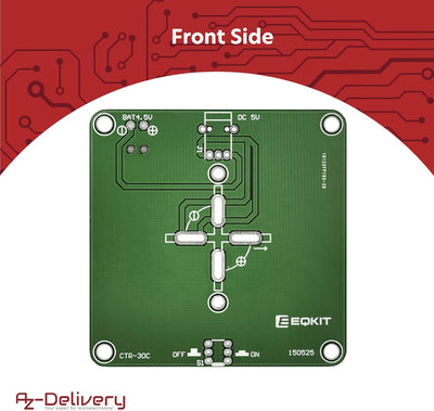 AZDelivery 3 x DIY LED Weihnachtsbaum Kit zum selber löten inklusive E-Book!