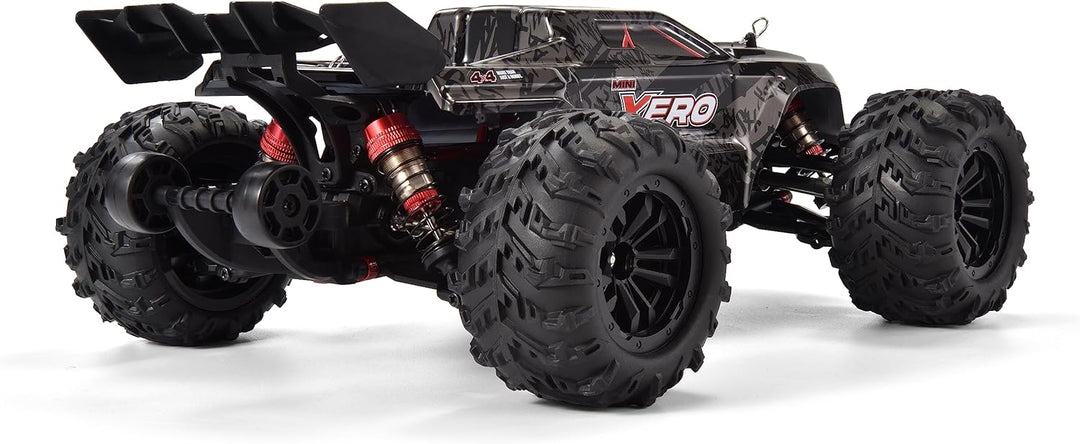 MODSTER Mini Xero Elektro Brushless Monster Truck 4WD 1:16 RTR, Schwarz