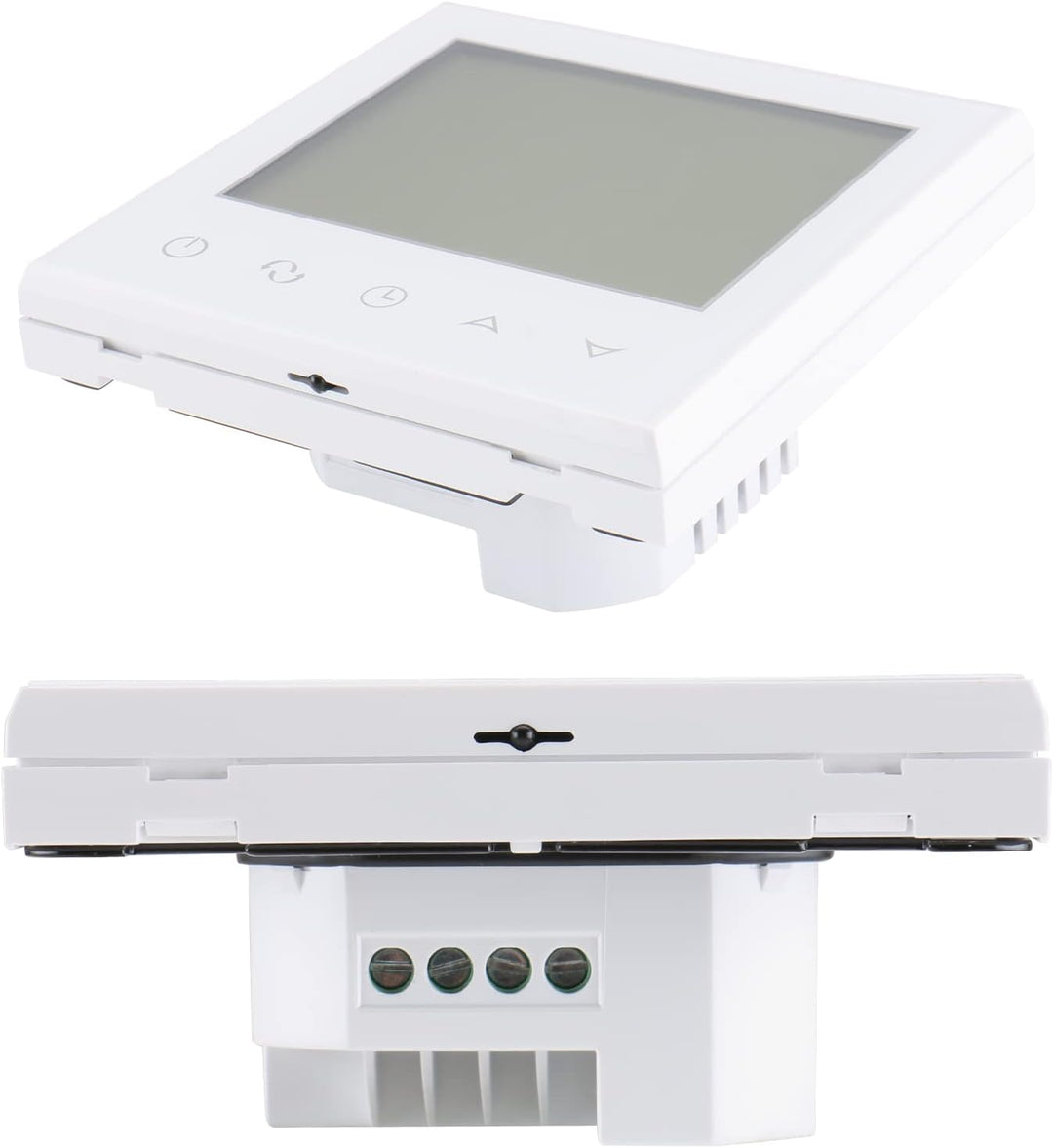 Wengart Programmierbarer Thermostat WG03-2 Touchscreen-Design, AC230V 3A LCD-Display, geeignet für W