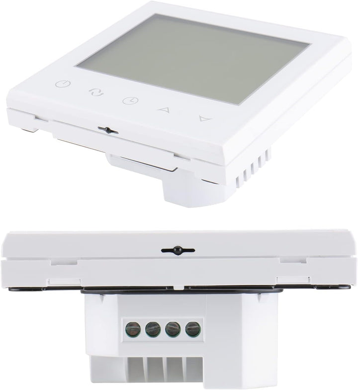 Wengart Programmierbarer Thermostat WG03-2 Touchscreen-Design, AC230V 3A LCD-Display, geeignet für W
